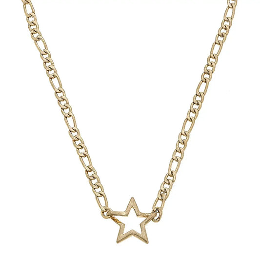abigail STAR layering necklace